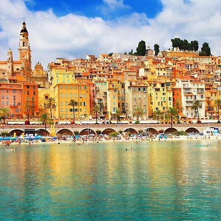 Les Mimosas Bed and Breakfast Menton Eksteriør billede